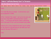 Tablet Screenshot of lapinkie.com